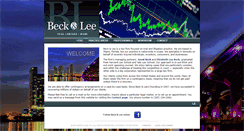 Desktop Screenshot of beckandlee.com